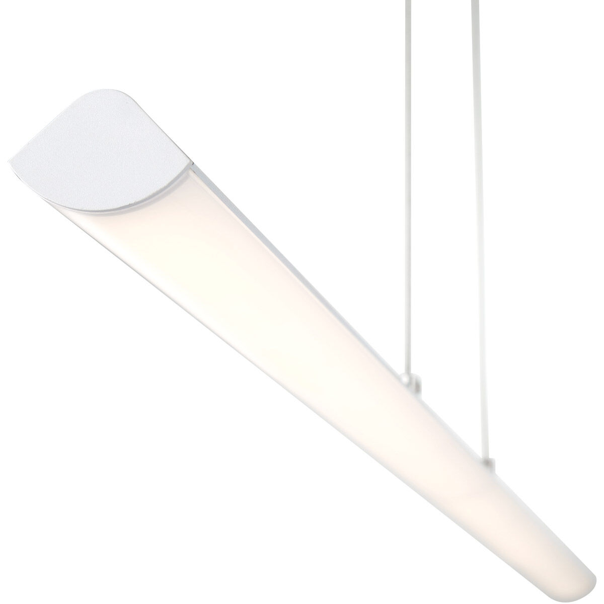 Float LED 36 inch Matte White Pendant Ceiling Light